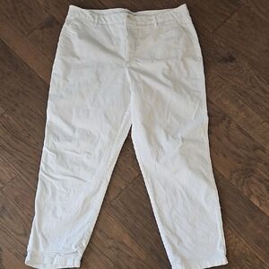 Croft & Barrow Women's Cream Chinos